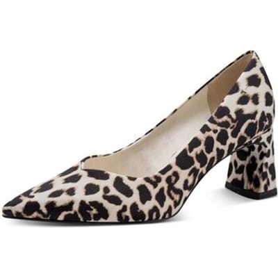 Tamaris damespumps 1-22453-45 360 Dames schoenen elegant textiel luipaard