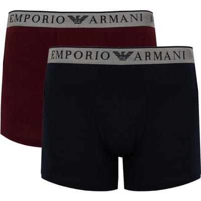 Emporio Armani Boxershorts 2 Pack Mannen blauw