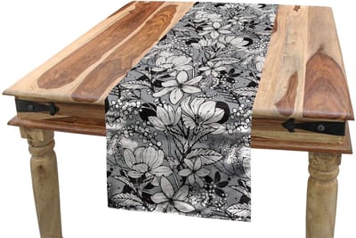 ABAKUHAUS Tafelloper Frangipani – 40x225 cm – Polyester, 40°C
