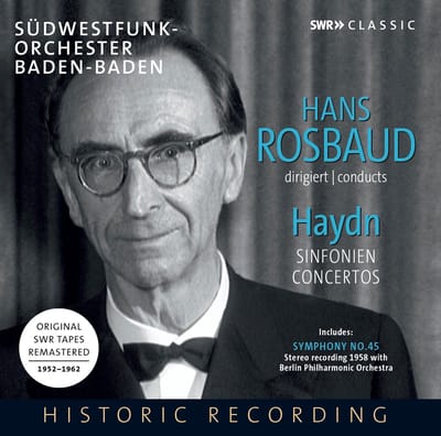 Südwestfunk-Orchester Baden-Baden, Berliner Philharmonic Orchestra, Hans Rosbaud - Haydn: Sinfonien, Concertos (Aufnahmen | Recordings 1952-1962) (7 CD)