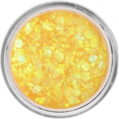 PXP pressed chunky glitter cream honey yellow chameleon 10 ml