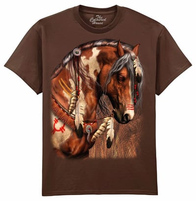 Paarden War Pony The Coloured House T-shirt M