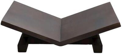 Boekensteun Wiggins | Walnut - Hout | L37 x B13 x H23 cm