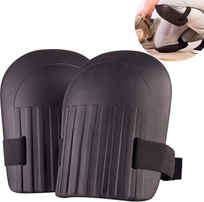 Kniebeschermers - Soft Foam - klussen - klitband sluiting - one size - 1 paar - Werk - Tuin - vloer leggen