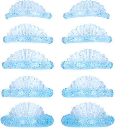 Wimperlift Staven - Siliconen Pads - Wimpers Krullen - Ingebouwde Kleeflaag - 5 Paar - Blauw