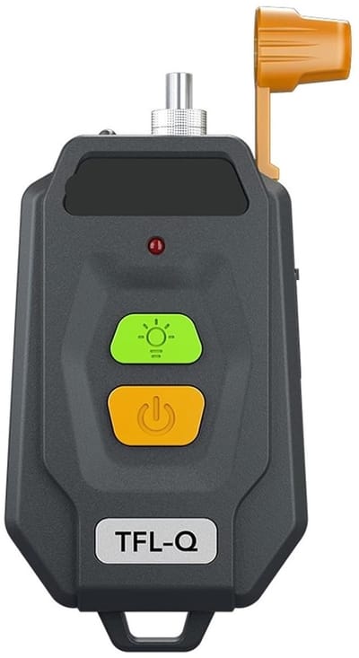 Kabeltester Glasvezel - Foutzoeker VFL - Netwerk Installatie - Mini Draagbaar Ontwerp - 10 20 30mw - Zilver
