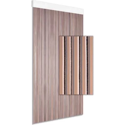 Degor Vliegengordijn Atlas - 90x210cm - Zwart - Huisdiervriendelijk