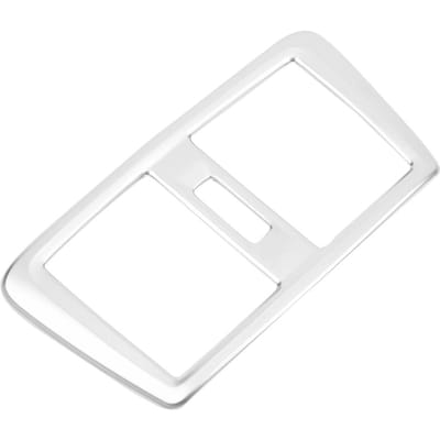 ABS Chroom Achterste Airconditioning Uitlaat Frame Cover Sierlijst Past voor 218i Gran Tourer F45 F46 15 18 white