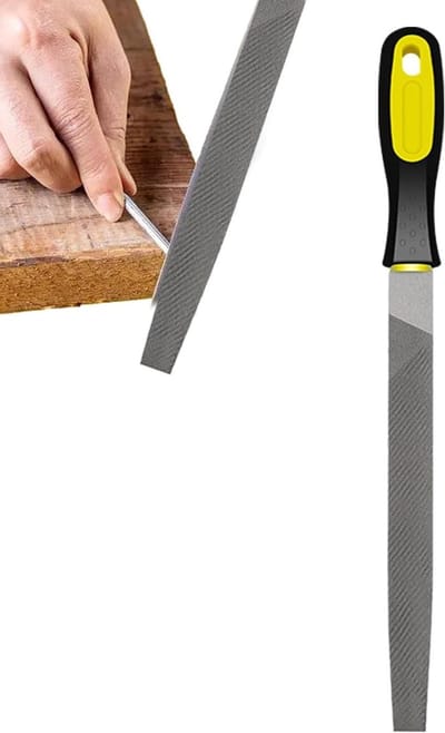 Metaalvijl Set - Raspen Set - Metaal Bewerken - Ergonomische Handgreep - 6 8 10 Inch - Zwart