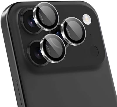 Force Case, Lens Protector geschikt voor iPhone 17 Pro / 17 Pro Max / 16 Pro Max - Ultra-Resistant, Transparant