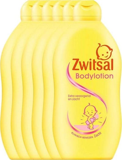 Zwitsal Bodylotion 400ml 6x