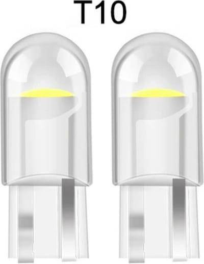 TLVX T10 W5W LED Auto lampen – Canbus – Steeklamp – Interieur verlichting – 6000 Kelvin wit licht – Lange levensduur –12V – Stadslicht – Interieurlicht – Parkeer lampen – Stadsverlichting LED (2 stuks)