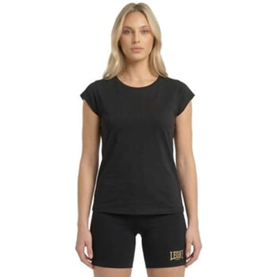 T-shirt Leone 1947 Woman T-Shirt Short Sleeves Active Gold