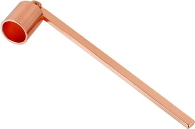 Kaarsendover - Kaarsaccessoire Blusser - Veilig Kaarsen Doven - Lange Handgreep - 17 cm - Goud