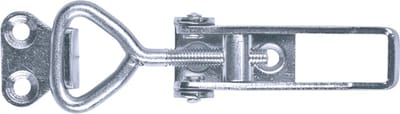 GOEBEL® - 10 x Excenter sluiting RVS A4 701 S incl. Tegenhaak – Blindklinknagelgat 4,3 mm - Verstelbaar - 5544512744- Kistsluiting – Spansluiting - Premium kwaliteit - Inclusief Tegenstuk