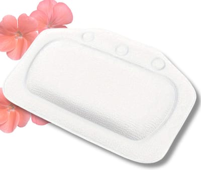Bovista Badkussen - Badkussens Voor In Bad - Spa Bar - Spa Kussen - Accessoires - Jacuzzi Kussen - Wit