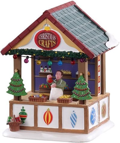 Lemax - Hand Crafted Ornaments, B/o (3v) - Kersthuisjes & Kerstdorpen