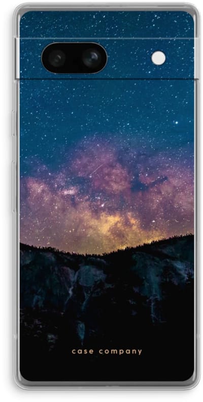 Case Company® - Hoesje geschikt voor Google Pixel 7A hoesje - Travel to space - Soft Cover Telefoonhoesje - Bescherming aan alle Kanten en Schermrand