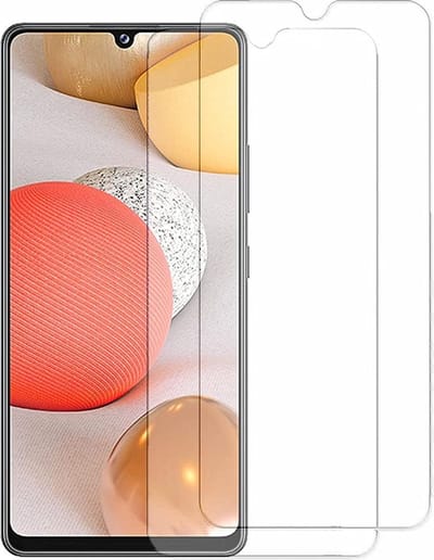 Screenprotector Glas - Tempered Glass Screen Protector Geschikt voor: Samsung Galaxy A12 - 2x AR202