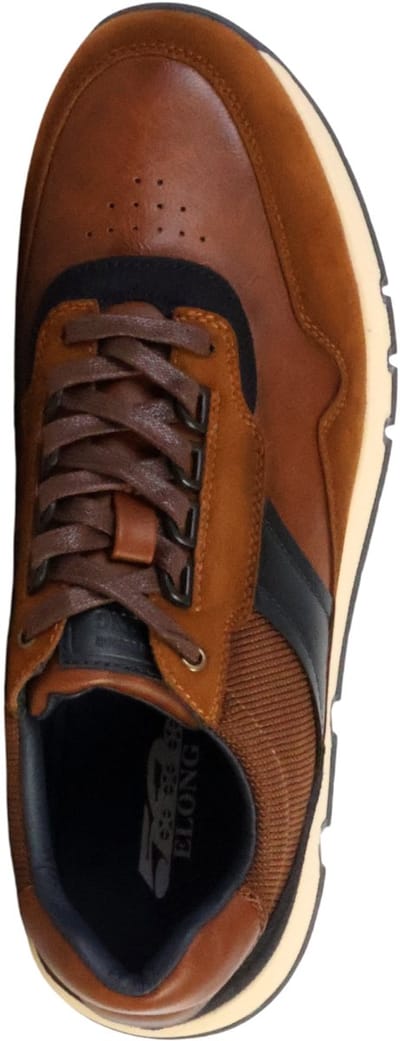 Lage sneakers met veters