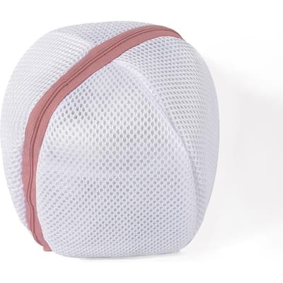 Opvouwbare waszak BH-waszak voor wasmachine Anti-deformatie BH-opbergzakken Ondergoed beschermende waszak roze