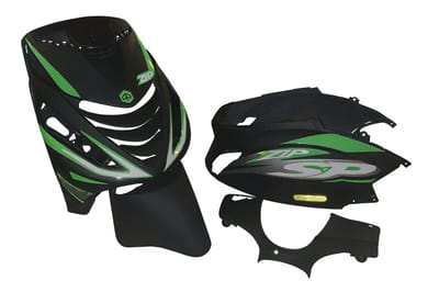 Piaggio Zip Stickerset - Liquid - Groen