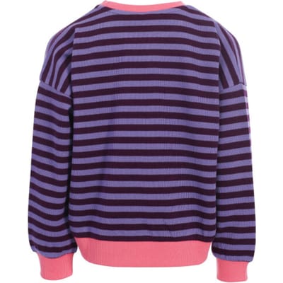 LOOXS Little Meisjes sweater - Maat 92 in de kleur Paars van 90% Cotton 10% Polyester - 2631-7305-998