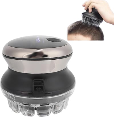 Draadloze Haartrimmer voor Mannen - Waterdichte Scheerapparaat voor Kaal Hoofd en Haar - Compact en Oplaadbaar