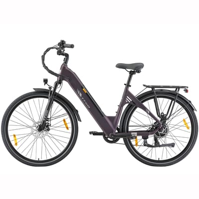 Vélo Électrique Tout Terrain TTGO C3 SE Pour Adulte Pneus 28 Pouces Moteur 250W Batterie 36V20Ah Vélo Électrique de Ville Communautaire Avec Freinage Tout Terrain jaune