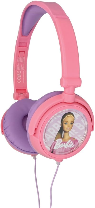 Barbie Stereo Bedrade Opvouwbare Koptelefoon met veilige volumebeperking