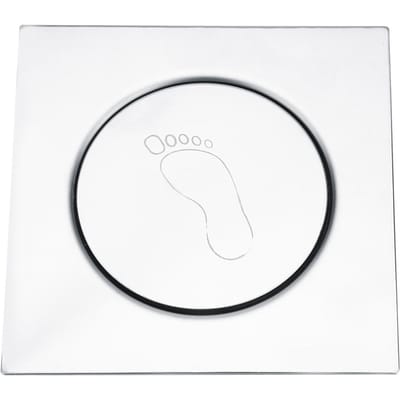 RVS Pedaal Bounce Type Vloerafvoer voor Badkamer Wasruimte Garage Kelder (#2)
