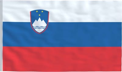 New Age Devi - Sloveense Vlag - Flag of Slovenia - Vlag Slovenië - Vlaggen - Polyester - 150 x 90 cm