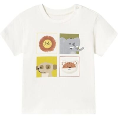 Overhemd Lange Mouw Mayoral 1056 Camiseta Crudo