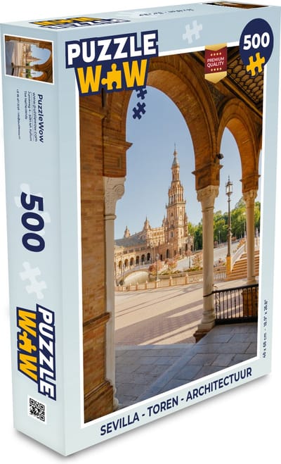 Puzzel Sevilla - Toren - Architectuur - Legpuzzel - Puzzel 500 stukjes