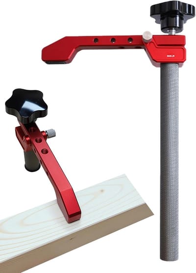 Houtbewerkingsklemmen - Verstelbare Spanner - Meubelmontage - Snel positioneren - 19 mm - Aluminium