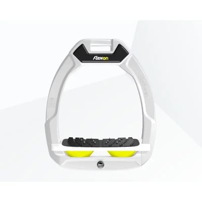 Veiligheidsstijgbeugels Ultra Grip Wit/Wit/Geel Flex-On Safe-On