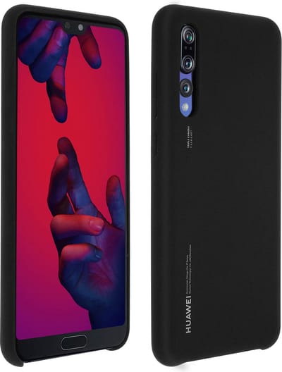 Huawei Silicon Protective Case voor de Huawei P20 Pro - Zwart