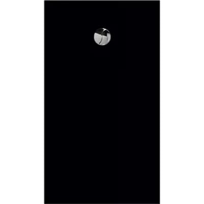 Allibert Karbon douchebak rechthoek Mat Zwart-140 x 80 2,9 cm
