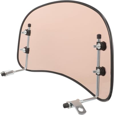 Motorfiets Windscherm - Scooter Accessoire - Veilig Rijden - Transparant PC Materiaal - 403 cm Lengte - Lichtbruin