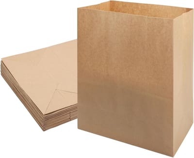 Grote Kraft Papieren Tassen voor Bruin Brood - Duurzaam, Herbruikbaar en Milieuvriendelijk