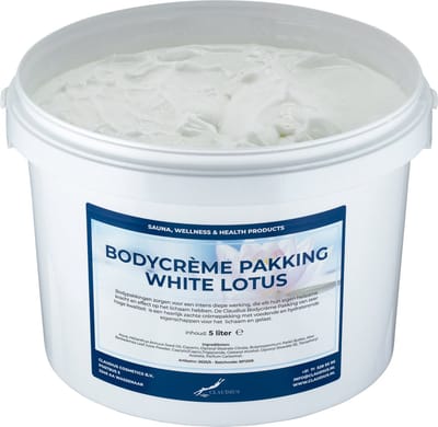 Bodycrème Pakking White Lotus - 5 liter