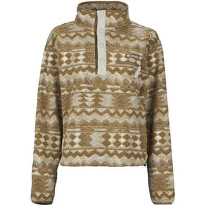 Columbia  Fleece Jack HELVETIA II PRINTED CROPPED HALF SNAP FLEECE