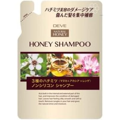 KUMANO COSME - Deve Natural Honey Honey Shampoo 350ml Refill