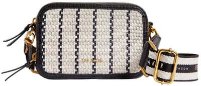 Ted Baker Schoudertas Rivir Woven Cross Body Bag Navy Zwart