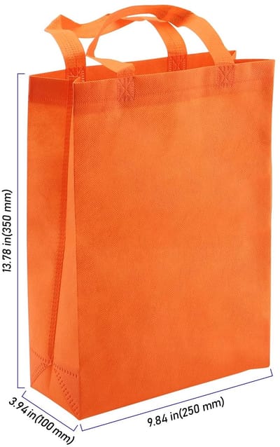 Dailygoods- Feestzakken 60 Stuks - Grote Geschenkzakken - Niet-geweven Vliesmateriaal - Kleurrijke Draagtassen - Herbruikbaar - 35 x 25 x 10 cm - Geschenktassen