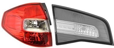 VanWezel 4316931 - Feu arrière gauche sans partie éléctrique pour Renault Koleos de 2008 à 2015