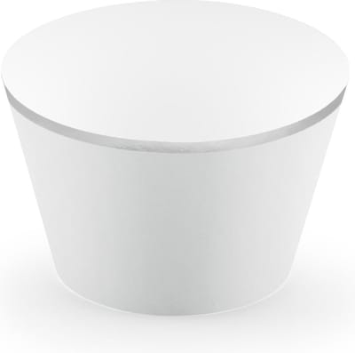 Cupcake vormen – Zilver mix 6 stuks