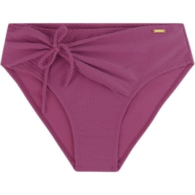 Protest MIXWraper - Bikini broekje Dames - Normale pasvorm - Hoge taille - Volledige dekking - Roze