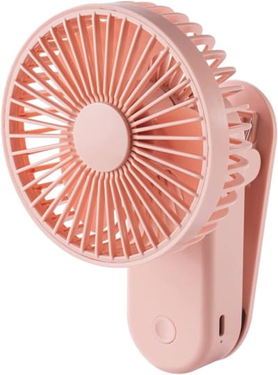 VHV - Kinderwagenventilator - USB ventilator voor kinderwagen - USB oplaadbaar - met clip - voor kinderwagen, wandelwagen, bureau, reis