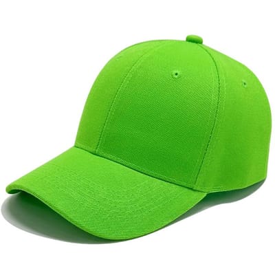 Geborduurde Baseballpet Printpatroon voor Mannen en Vrouwen Hip Hop Team Reclame Hoed M（56-58cm） green